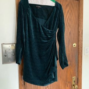 Intermix crushes velvet dress